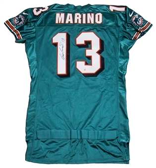 1999 Dan Marino Game Used and Signed Miami Dolphins Jersey (PSA/DNA LOA)